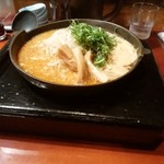 麺屋 蔵人 - 蔵人焼き味噌らーめん750円税込。