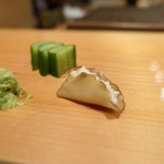 鮨 尚充 - いぶりがっこクリームチーズ