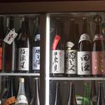 Miyoshi Sushi - 2017.8 豊富な日本酒のラインナップ