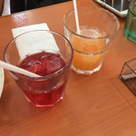 Taiyou No Kafe - ソフトドリンクバー アセロラ、グレープフルーツ