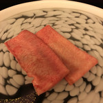 にくの匠 三芳 - タンの昆布〆