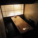 湘南の魚とワインの店 ヒラツカ - 一番奥の個室。プライベートスペースといった感じ。