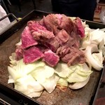 関根精肉店 - ラムロック4人前完成