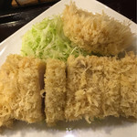 霧降高原豚ロースかつ(130g)定食