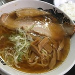 食堂 はせ川 - １本乗せチャーシュー