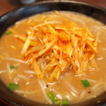 くるまやラーメン - 2016.9 ねぎ味噌ラーメン