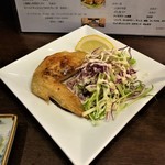 鳥料理 青喜 - 手羽先の塩焼き200円