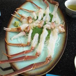 網元の宿　あお来 - 越前蟹の造り