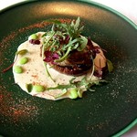 ラ ヴィオレッタ - 日間賀島産　岩牡蠣のグリル　エストラゴンのクリームソース