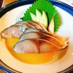 串かつ 千里 - しめ鯖酢味噌！