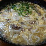 葉隠うどん - うどん　他人、大盛