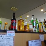 麺や二代目 夜来香 - カウンターの横