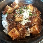 香氣　四川麺条 - ランチ小麻婆丼￥190