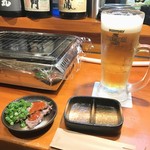 焼肉屋 牛蔵 - 生中 480yen