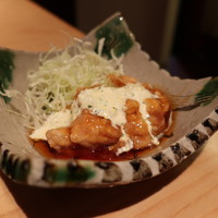 帰燕 - 若鶏唐揚甘酢あん タルタルソースアップ