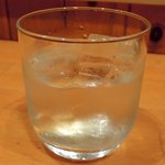 あじ彩 - あじ彩 「焼酎（大石ロック）」