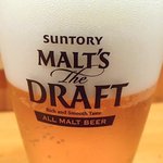 あじ彩 - あじ彩 「生ビール（モルツ）」