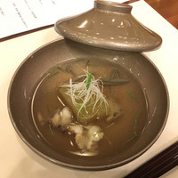 日本料理　花木鳥 - 汁 鮑つららと順菜