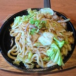 そらいえ - ホルモンうどん：900円