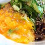 そばうさ - バジルそば（温）850円