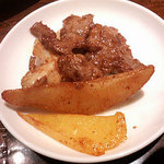 牛ロースレモンバターソース炒め