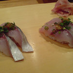 栄寿し総本店 - 関アジ　一回め訪問時