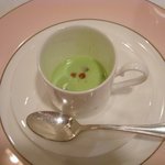 北島亭 - 冷たいきゅうりのスープ