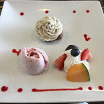 Patisserie T's cafe 玉屋 - afternoon plate