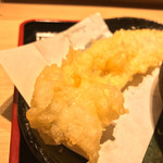 味奈登庵 - #食べログ的に撮るとこうなる。  
      穴子天ぷらも良かったなぁ