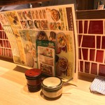 味奈登庵 - コンディメンツ。