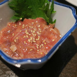 炭火焼酒亭ローリンストーン - 辛口かつを酒盗