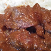 たくあん・牡丹亭 - ビフテキカレー