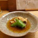 花いち - 穴子万願寺唐辛子