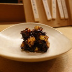 花いち - ホタテと水ナスので味噌仕立て 茗荷がアクセントに