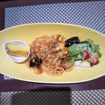 ボンルパ - 海の幸と完熟トマトのペスカトーレのランチ　1200円