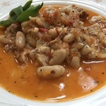 レストラン モンテーヌ - 豚バラ肉と白いんげんの煮込み