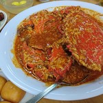 NO SIGNBOARD SEAFOOD Restaurant - カニの大きさによって値段が違います