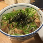 布施 細見商店 - 焼豚丼