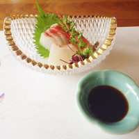 料亭 福寿家 - お造り
                      鯛とかんぱち、海老
                      