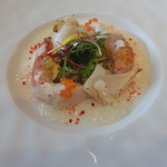 ロルキデ　ブランシュ - ホワイトアスパラガスのブラン・マンジェ