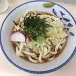 なかむら - 冷やしたぬきうどん300円