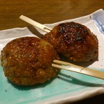 瀬戸内旬菜 棗 - 鶏つくね焼きです。(2017年8月)