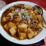 華龍飯店 - 【2017.8.23(水)】ラーメンセットのマーボー豆腐丼