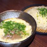 ぢどりの宴屋 - 地鶏スープの付け麺７５０円