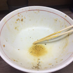 ラーメン二郎 横浜関内店 - 完食