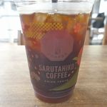 Sarutahiko Kohi - 中煎りのコーヒー豆を使用した「水出しコーヒー」は、苦味はそこそこに、酸味がキリリとして後味キリリ！8月も後半に入って暑さがぶり返してきましたが、外の暑さを一時忘れさせてくれる1杯が楽しめました。