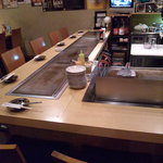 かめかめ - 店内①(カウンター席)