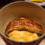 木山 - 食事①鰻玉丼