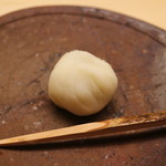 木山 - お茶菓子　百合根茶巾