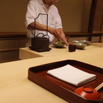 木山 - お点前中
